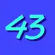 Аватар канала 43 / Сорок три